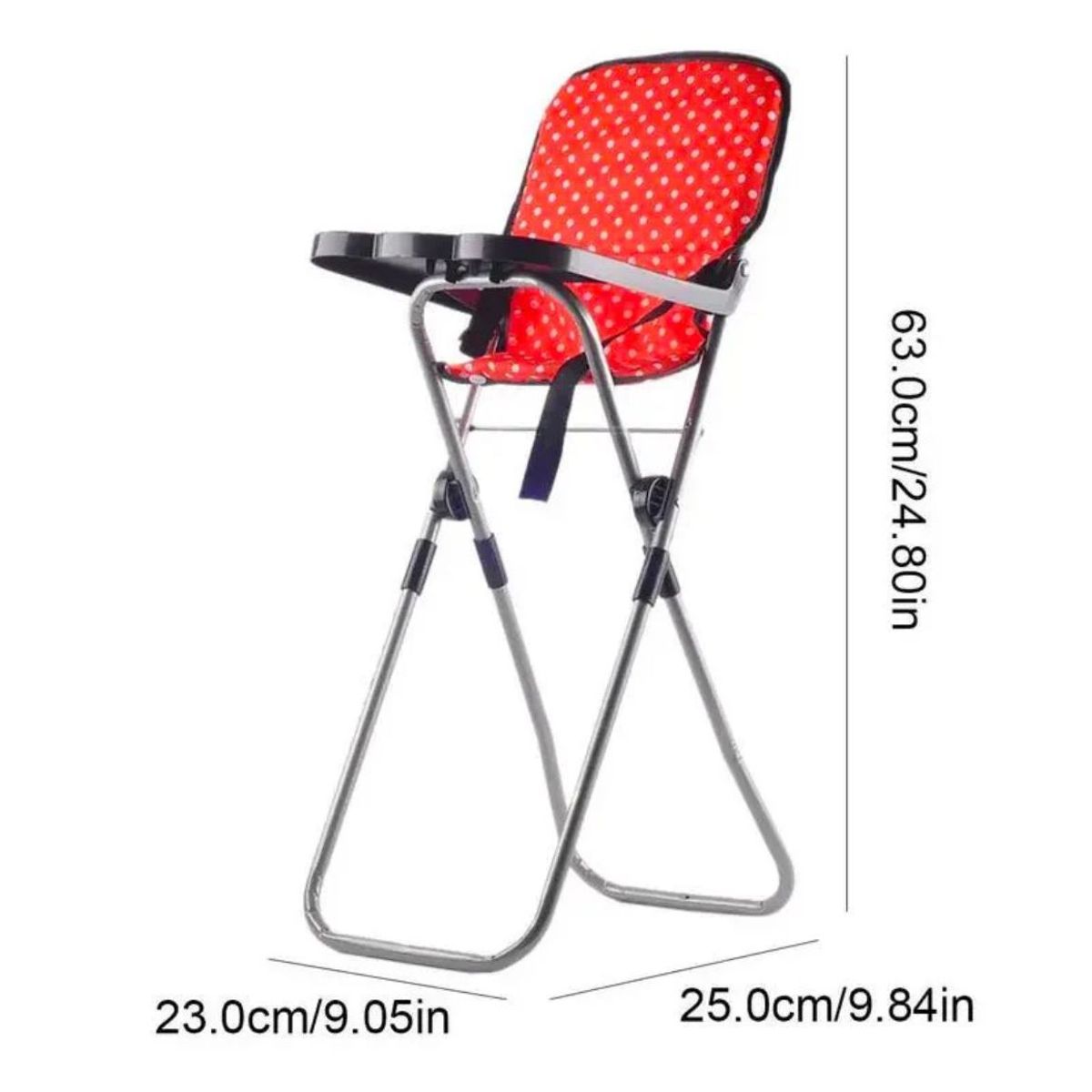 GENERICO - Set Juego Para Muñecas 3 En 1 Silla Mesedora Y Cuna Niñas