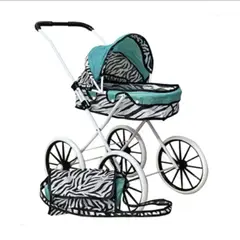 GENERICO - Coche Para Muñecas Con Bolso XL Juguete Animal Print