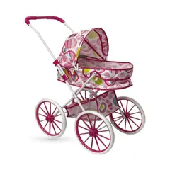 GENERICO - Coche Para Muñecas XL Rosado Niñas Bebe Juguete