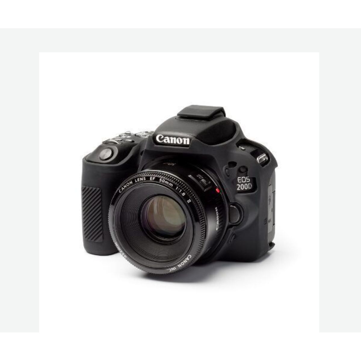 GENERICO - FUNDA SILICONA PARA CANON SL2 COLOR NEGRO