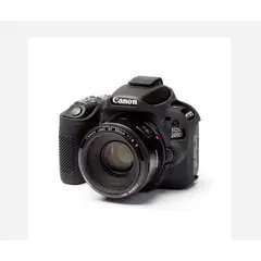 GENERICO - FUNDA SILICONA PARA CANON SL2 COLOR NEGRO
