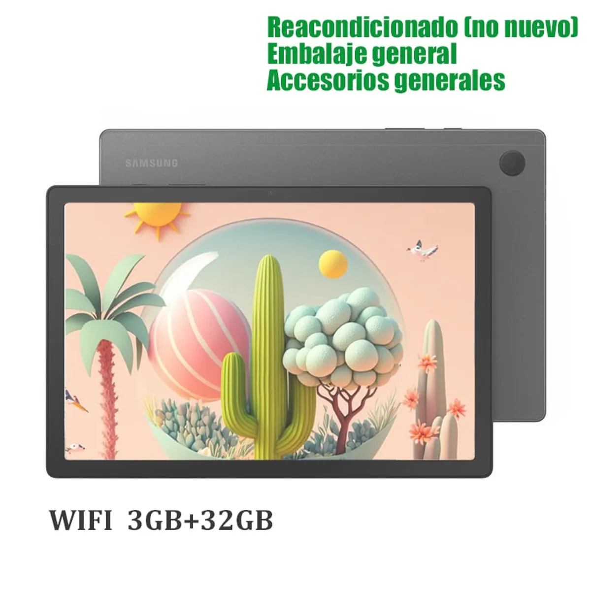 SAMSUNG - Samsung Galaxy Tab A8 10.5inch 2021 WIFI 32GB Reacondicionado Semi Nuevo-Gris