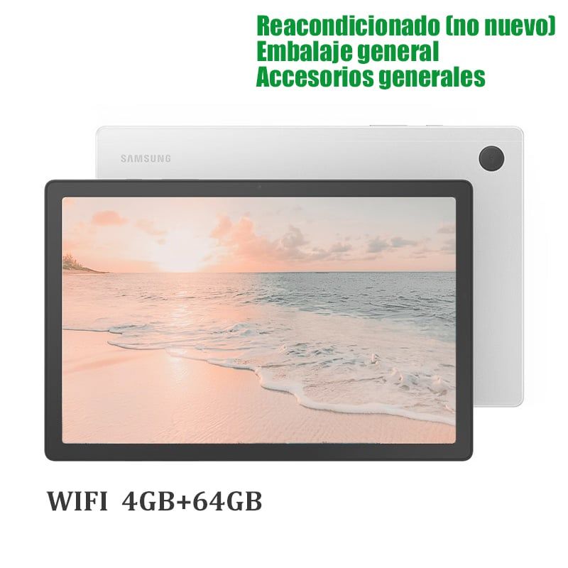 SAMSUNG - Samsung Galaxy Tab A8 10.5inch 2021 WIFI 64GB Reacondicionado Semi Nuevo-Plata.