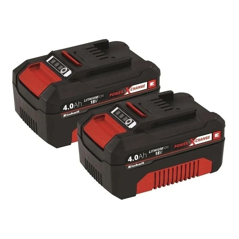 EINHELL - Twin Pack 2 Baterias 4,0 Ah - 18v Einhell - Power X Change