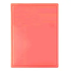 GENERICO - Tabla de cortar Rojo 45x61x1cm