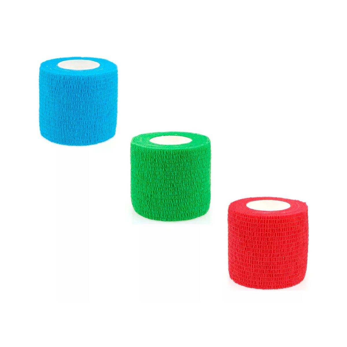 GENERICO - Pack 3 Venda Autoadherente Compatible Con Coban 5cm X 4.5mt