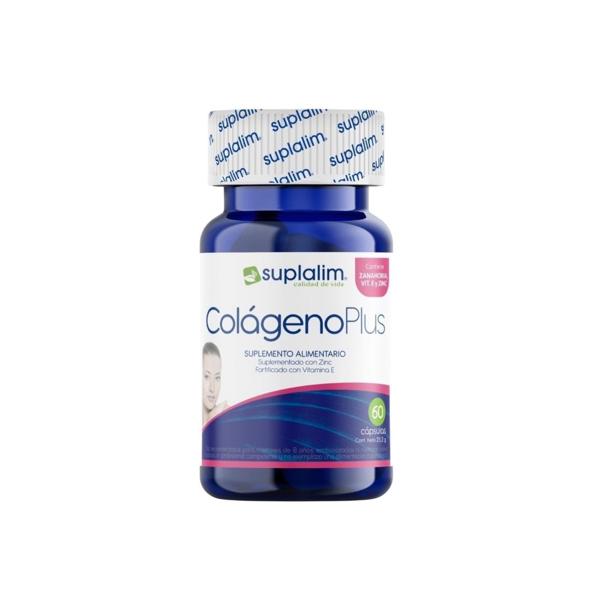 SUPLALIM - COLAGENO PLUS 60 CAPSULAS - SUPLALIM