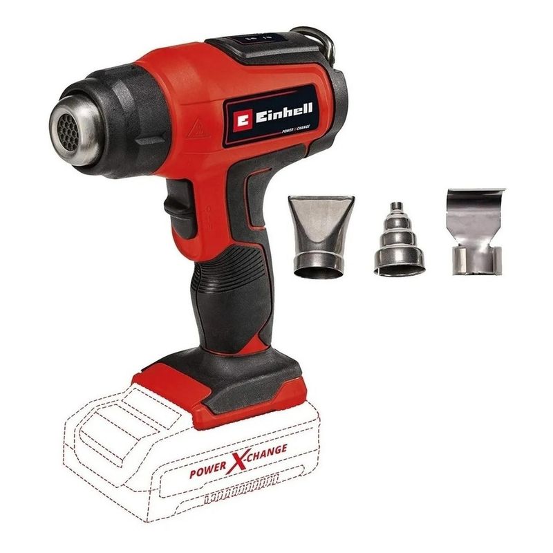 EINHELL - Pistola De Calor Inalámbrica Einhell Te-ha 18 Li - Solo