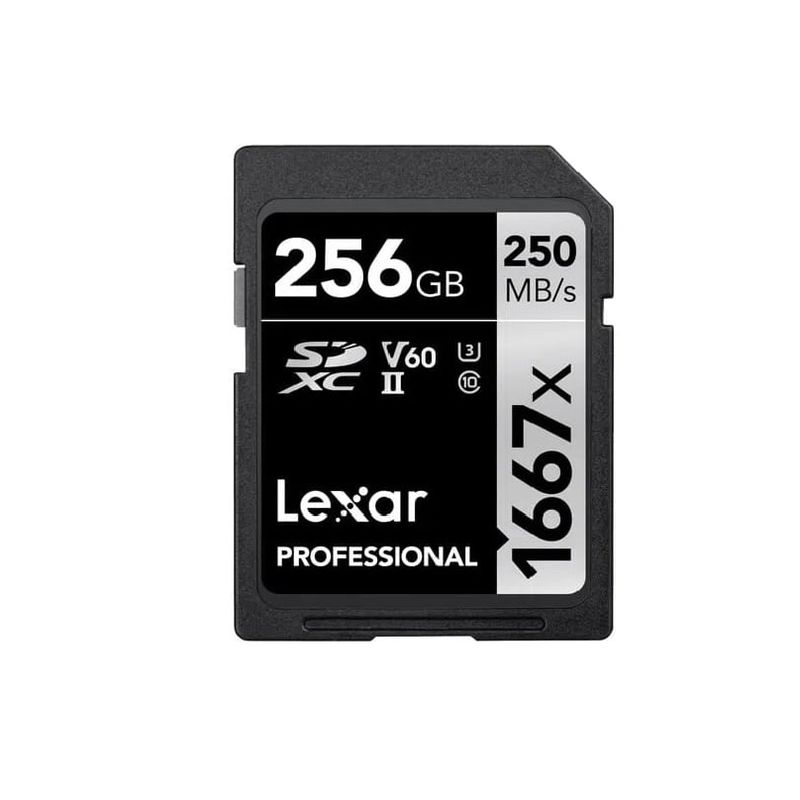 LEXAR - TARJETA SD LEXAR PROFESSIONAL 1667X 256 G SDXC UHSII