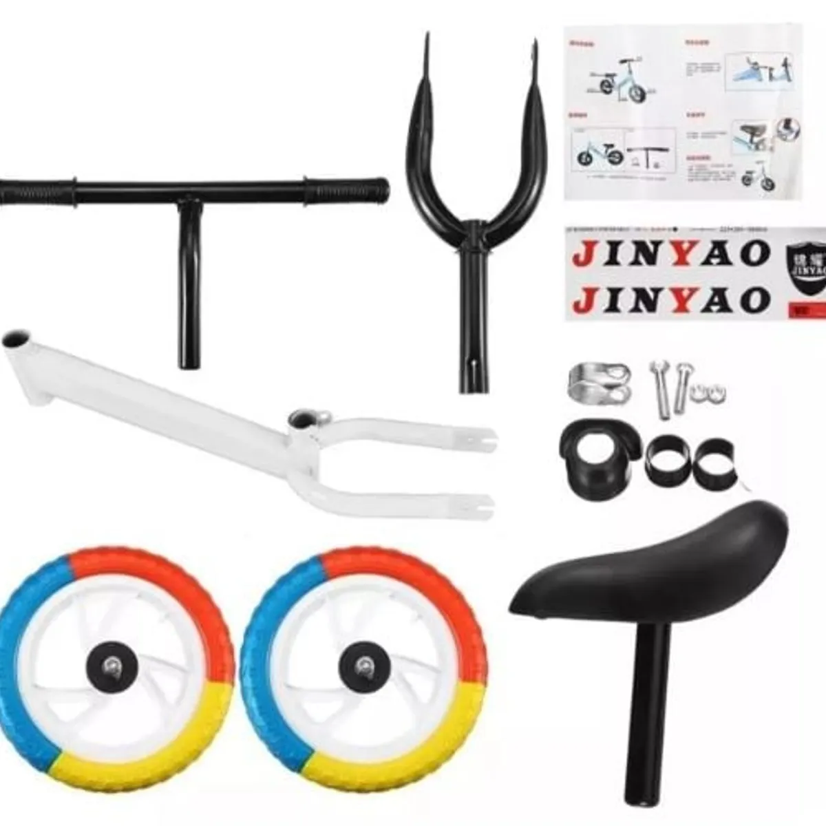 GENERICO - Bicicleta Equilibrio Sin Pedales Aprendizaje Niños Rosado