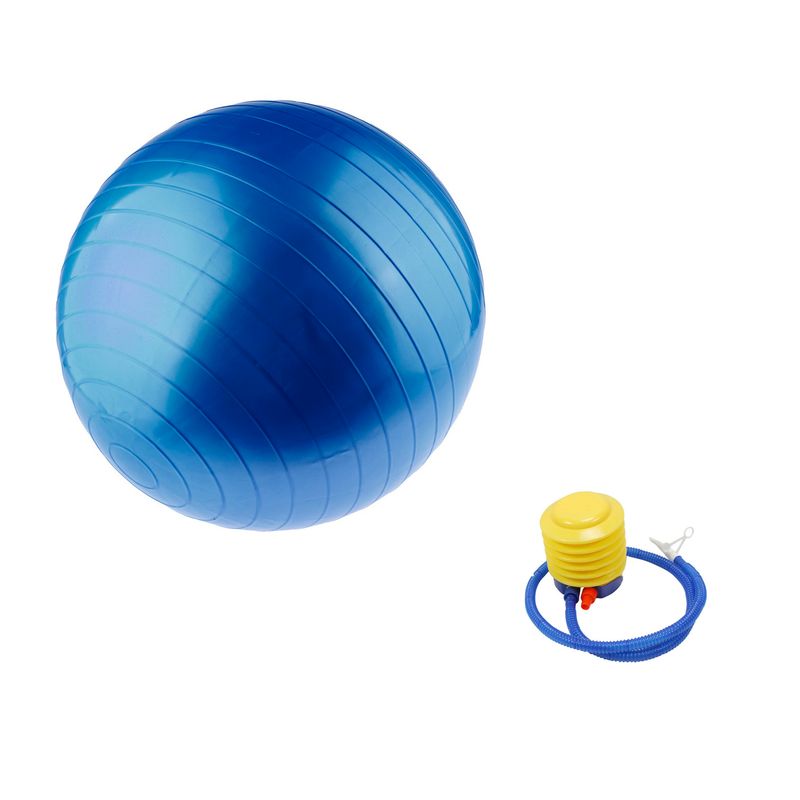 GENERICO - Balon Pilates Fitball Overball 75cm - Gris