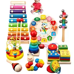 KUANGYE - Juguetes Aprendizaje De Madera Didáctico Para Niños Bebés