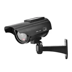 DBLUE - Cámara de Seguridad Ficticia Solar DBCAM901