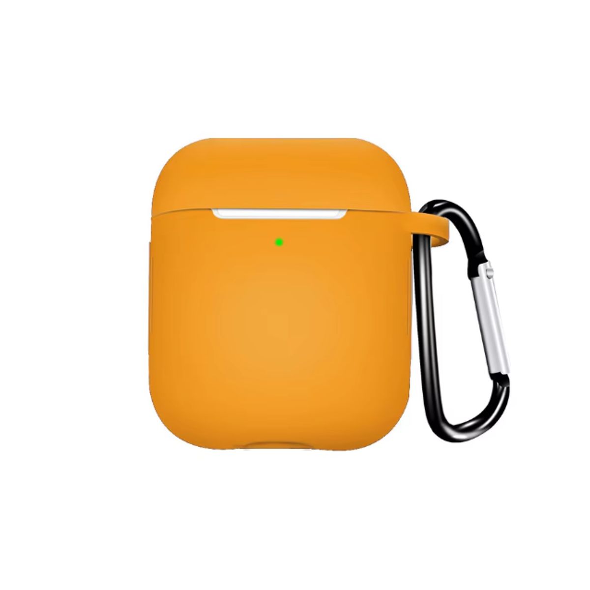 GENERICO - Funda De Silicona Para AirPods 1-2-NARANJA