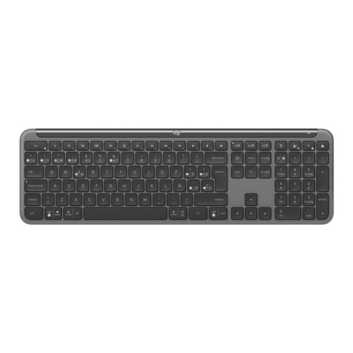 LOGITECH - Teclado Inalámbrico Logitech Signature Slim K950 Grafito