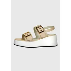 EDA MANZINI - Sandalia Loisa Beige