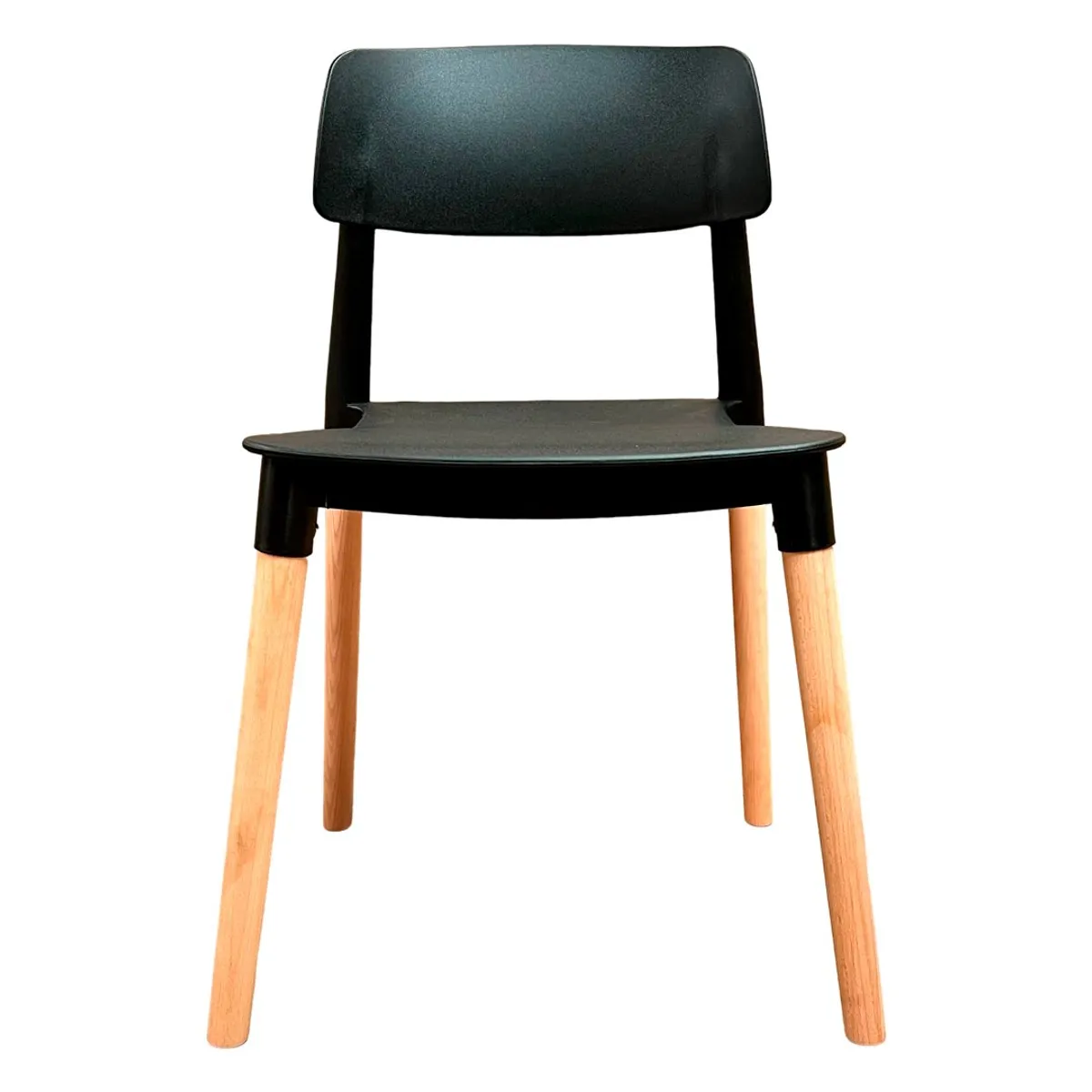 EL BARCO - SILLA LISBOA NEGRA - PACK 4 SILLAS