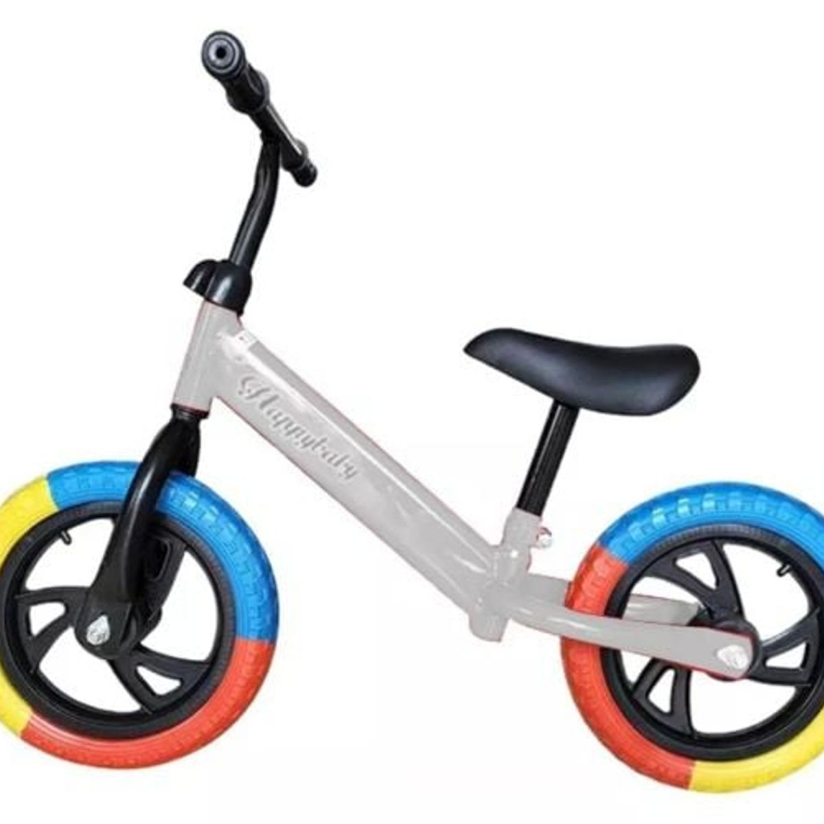 GENERICO - Bicicleta Equilibrio Sin Pedales Aprendizaje Niños Blanco