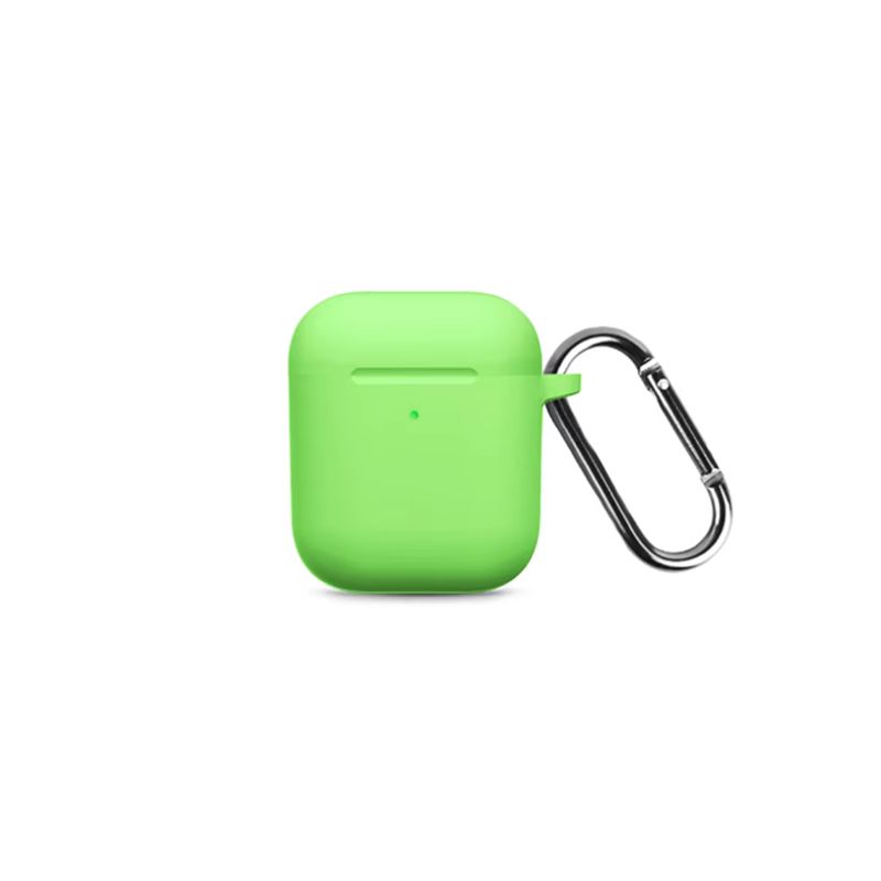GENERICO - Funda De Silicona Para AirPods 1-2-VERDE