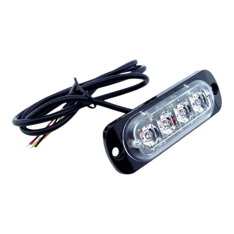 GENERICO - Luz LED Strobo Multiefectos Rojo A 1224 Volt