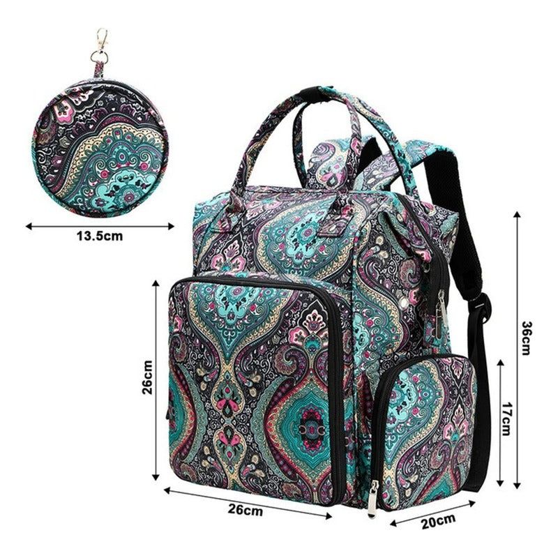 GENERICO - Bolso Mochila Para Tejidos Crochet Lanas Y Accesorios