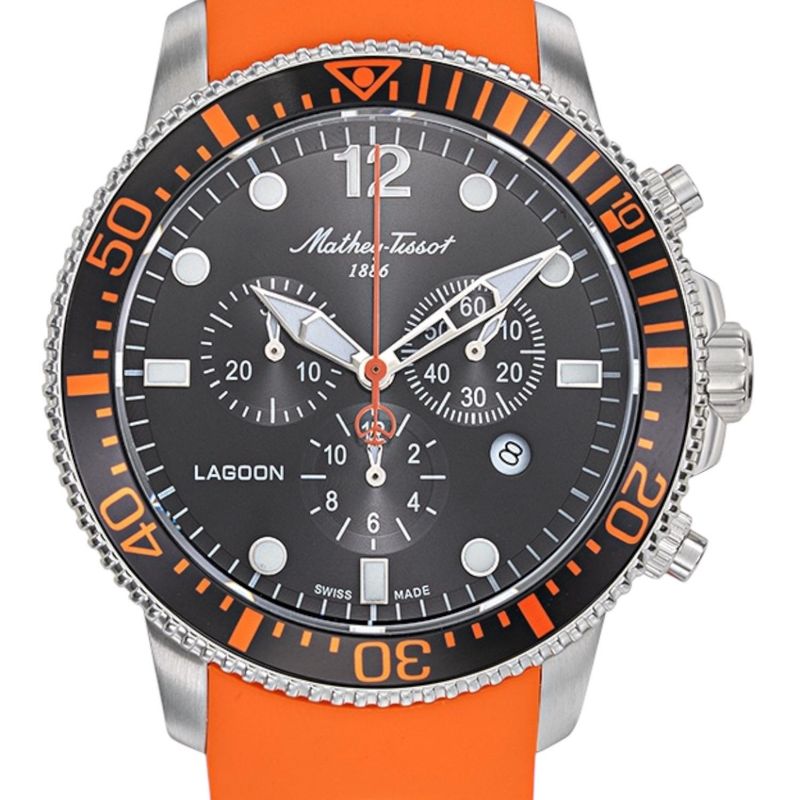 MATHEY TISSOT - Reloj Mathey-Tissot Lagoon Cronografo Negro H123CHALO