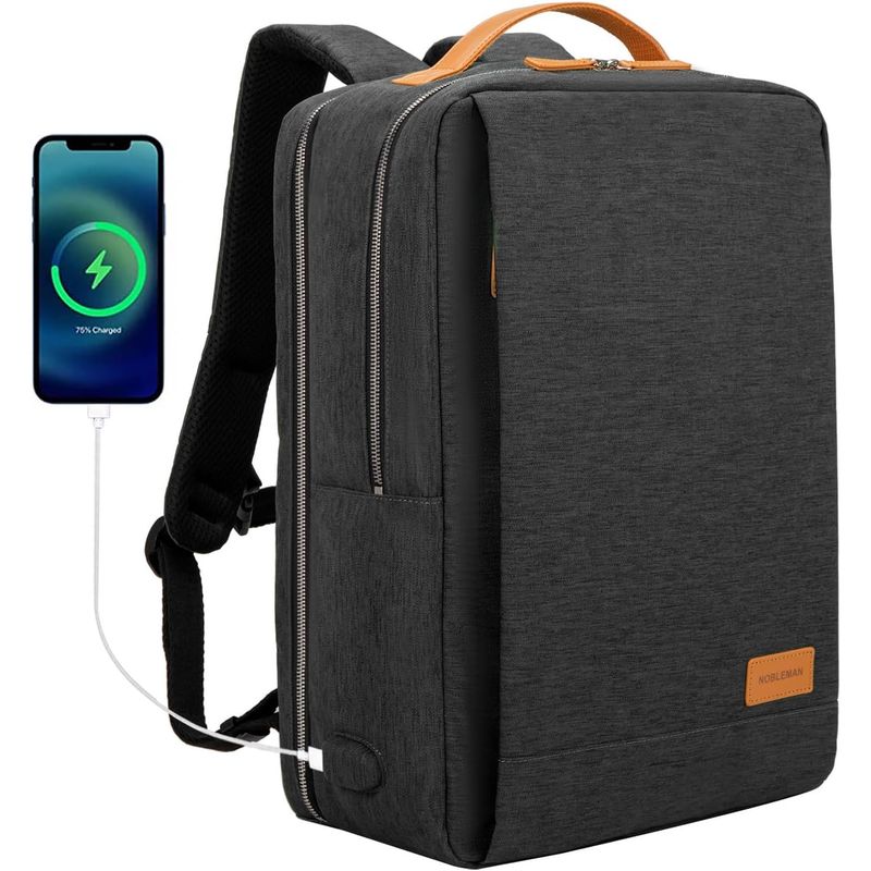 RURUTOTO - Mochila de viaje Notebook Multiuso Con Puerto Usb Azul