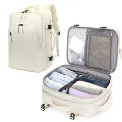 RURUTOTO - Mochila de viaje de gran capacidad con hombros Verde