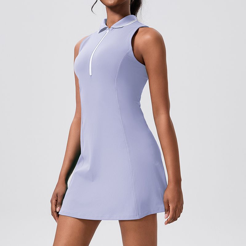 RURUTOTO - Vestido de deportiva Gym para mujer Verde