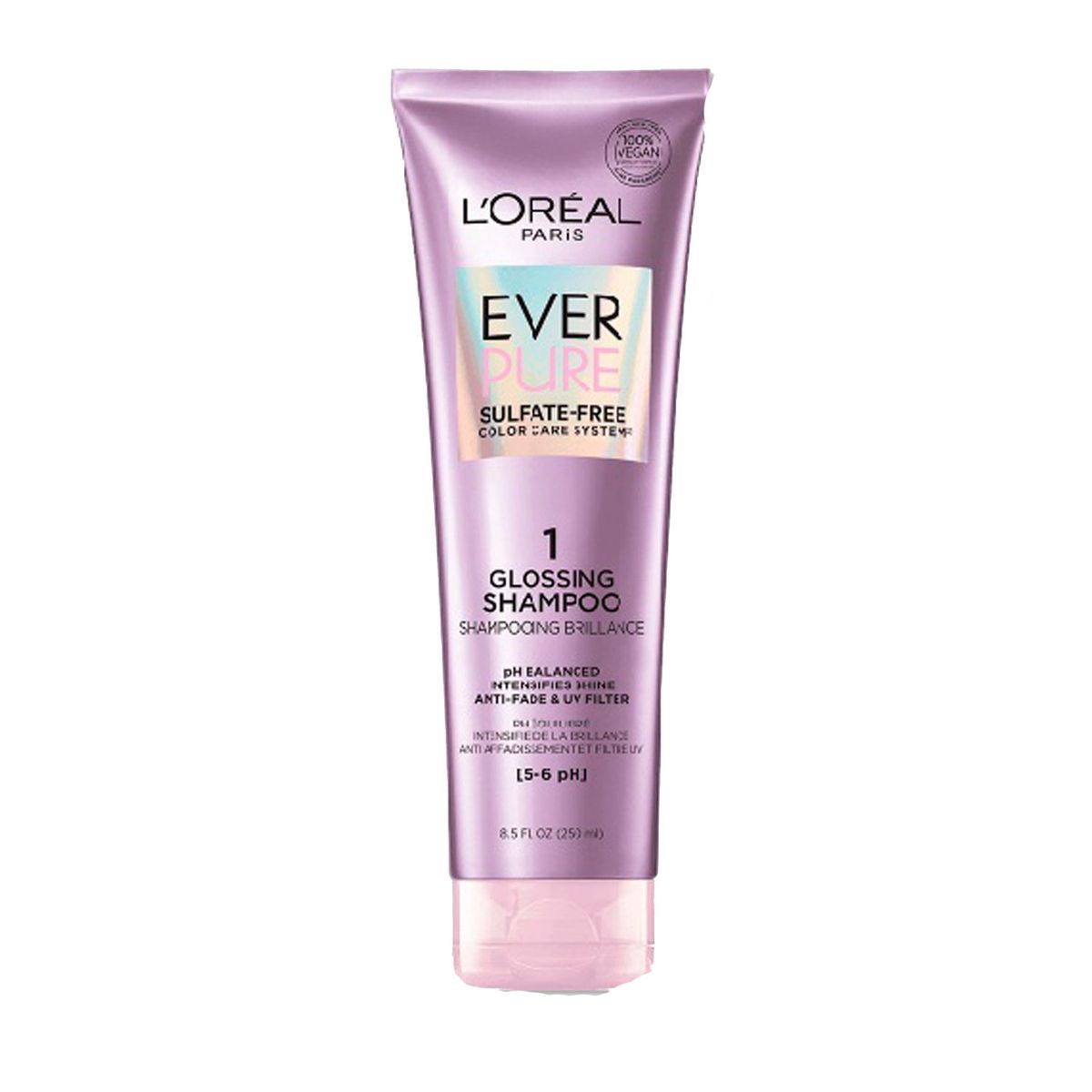 LOREAL PARIS - Tratamiento Capilar Shampoo  + Spray Sellador Cuticulas Brillo Everpure