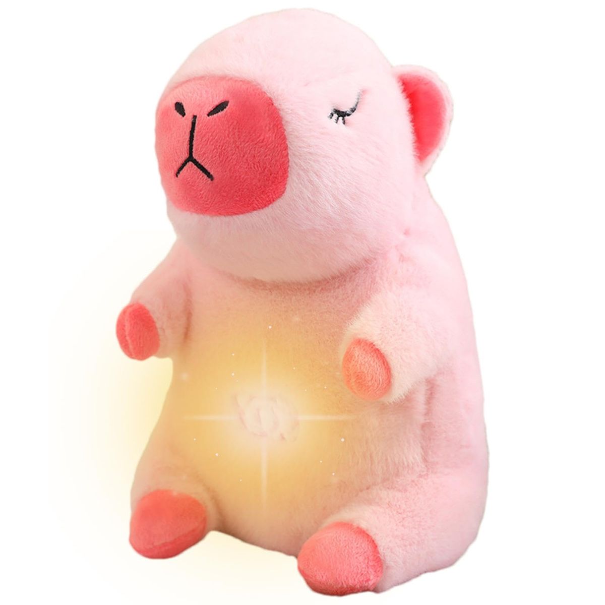 DREAMS - Capibara Peluche que Respira para dormir con Luz y Sonido