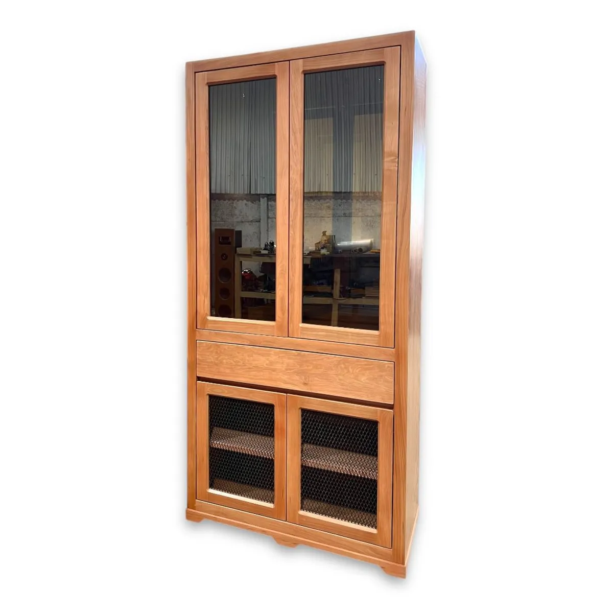 GENERICO - Mueble Licorero infinito de 4 puertas con retroiluminación