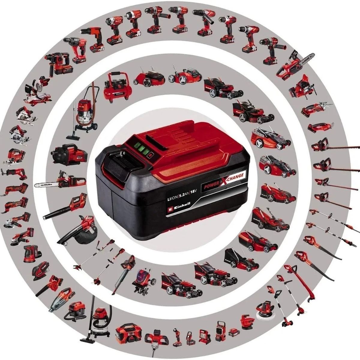 EINHELL - Twin Pack 2 Baterías De 2,5 Ah-18v Einhell