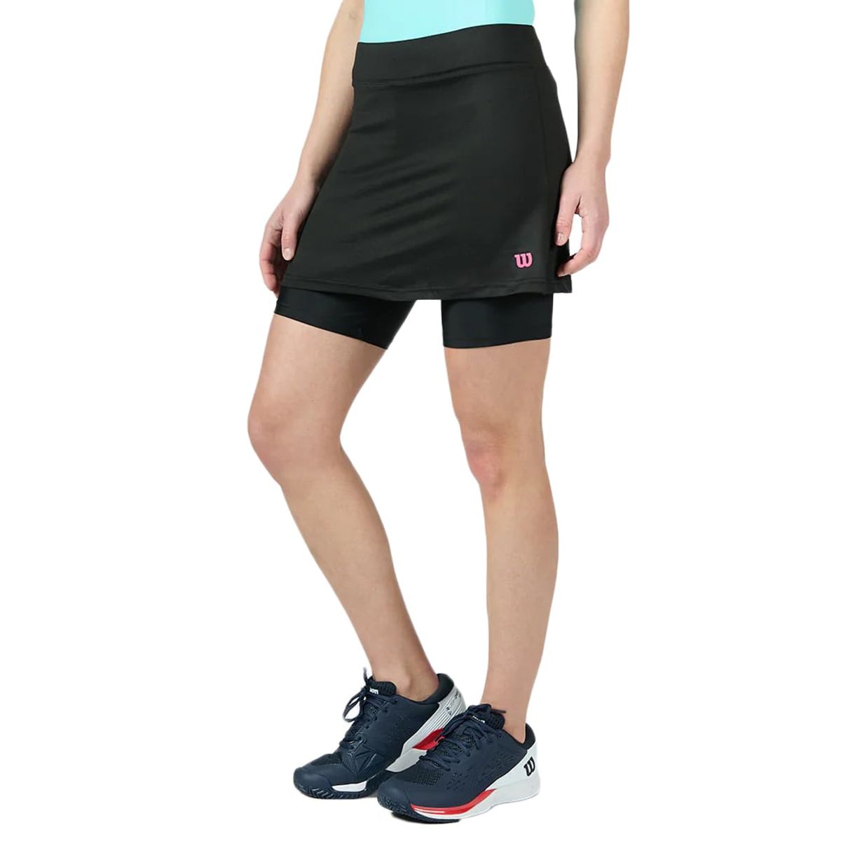 WILSON - Falda Wilson Con Calza Negra