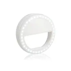 GENERICO - Aro luz 24 led anillo 3 tonos selfie celular teléfono usb Calificar