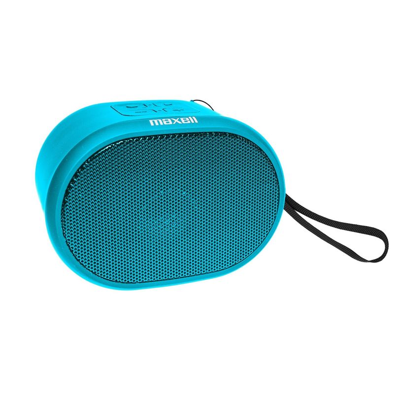 MAXELL - Parlante Maxell Bass13 Bluetooth Fm Radio Ipx-2 5 Horas Azul