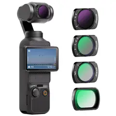 NEEWER - Filtro De Cpl Uv ND2-ND32 ND64-ND512 Variable P/ Dji Osmo Pocket 3 -4x