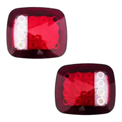 GENERICO - Foco Trasero, Ideal Para Carro De Arrastre 12V. Set X 2