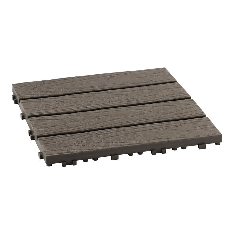 Piso Jardin Armable Tipo Deck caja 9unid. Mocca MQ -