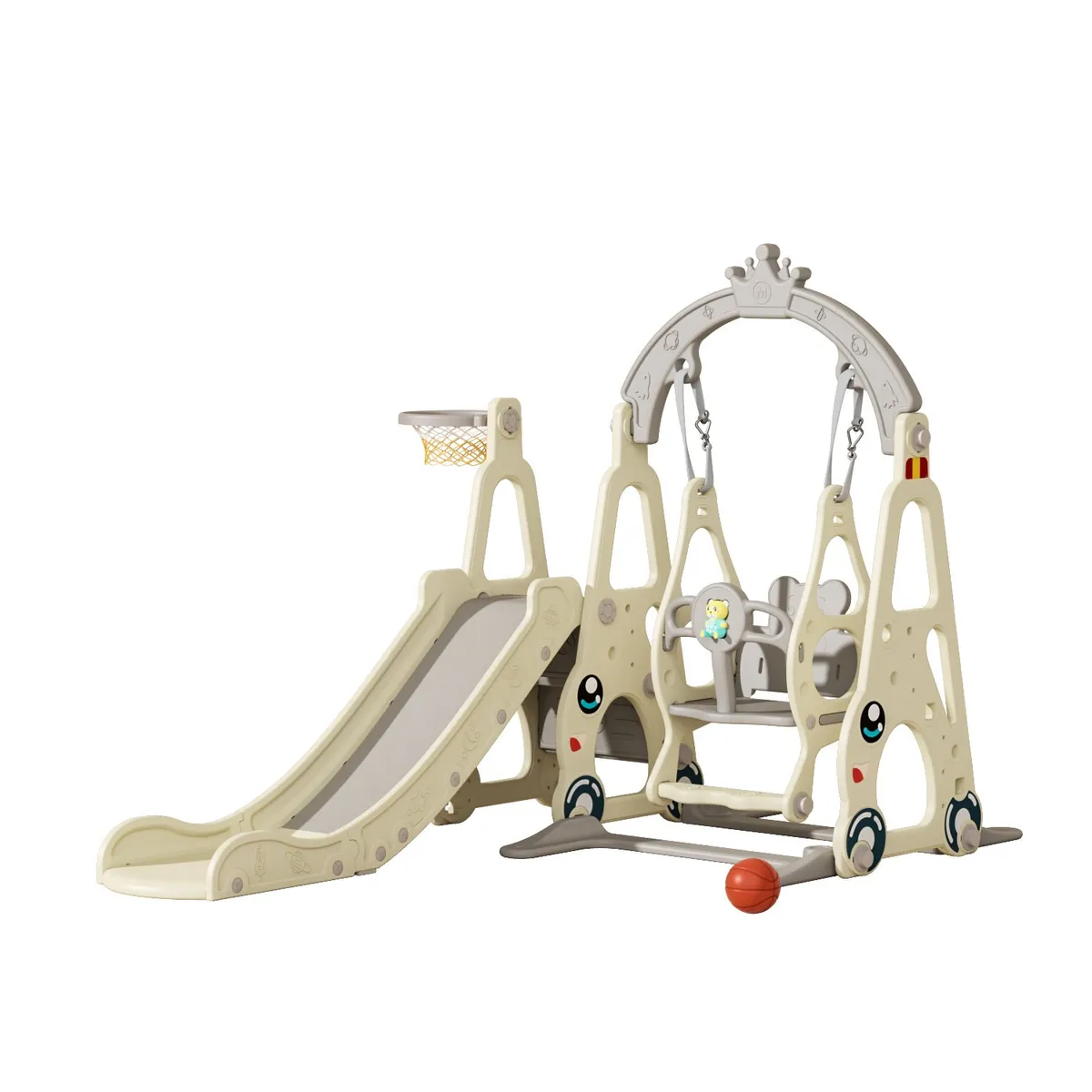 VOYAGE - Resbalin y Columpio Carro 2.0 Beige