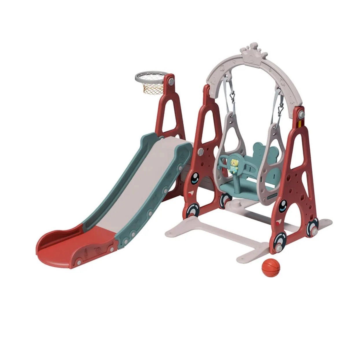 VOYAGE - Resbalin y Columpio Carro 2.0 Red