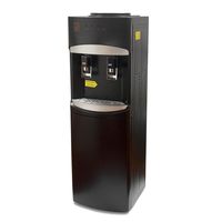 Dispensador de Agua Frio Caliente Compresor Premium Negro Mate