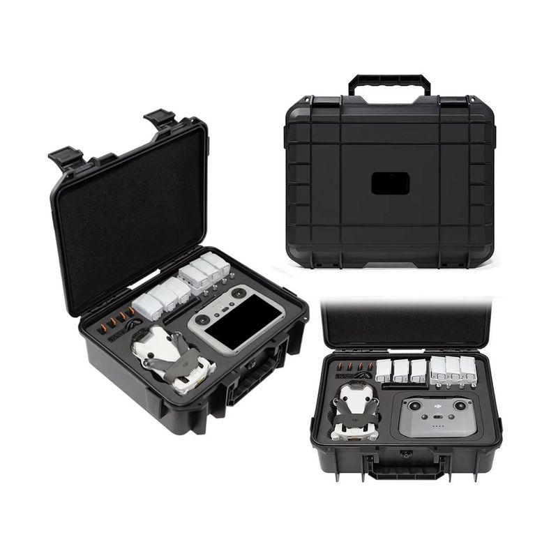 GENERICO - Maleta Bolso Viaje Rígido Premium Para Dron Dji Mini 4 Pro - Negro