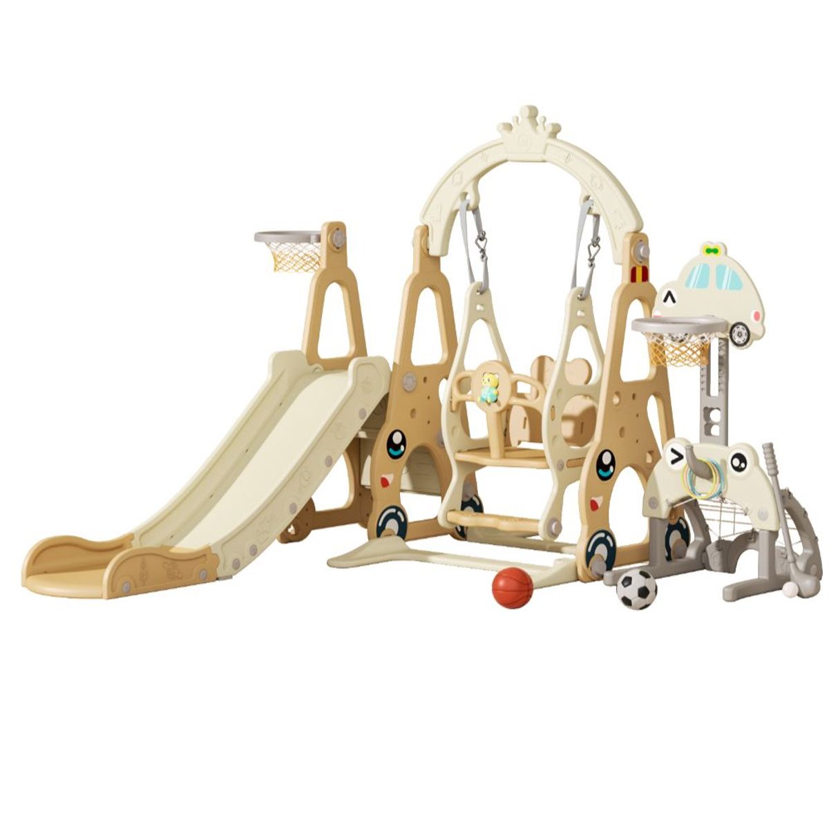 VOYAGE - Resbalin y Columpio Carro 2.0 Delux Kaky