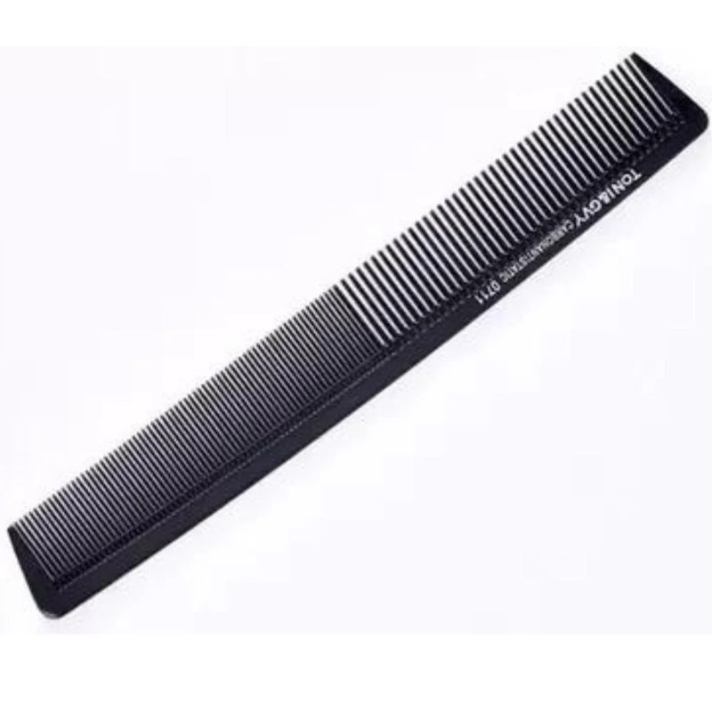 GENERICO - Peine de Corte 0711 Toni & Guy Carbono Anti Estático Barberia