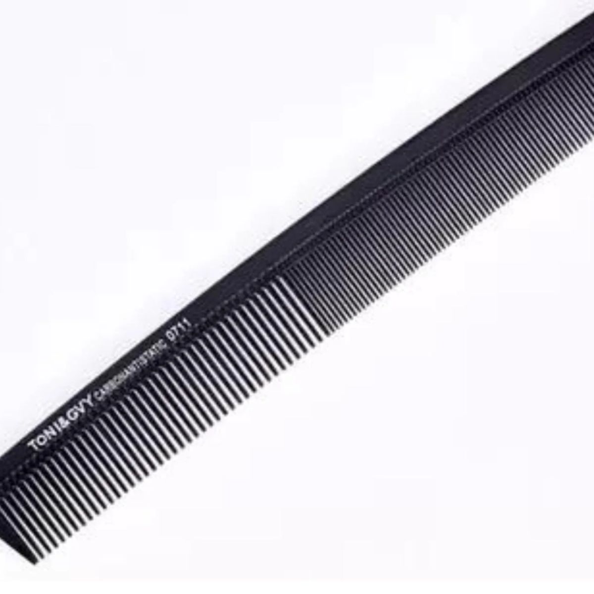 GENERICO - Peine de Corte 0711 Toni & Guy Carbono Anti Estático Barberia