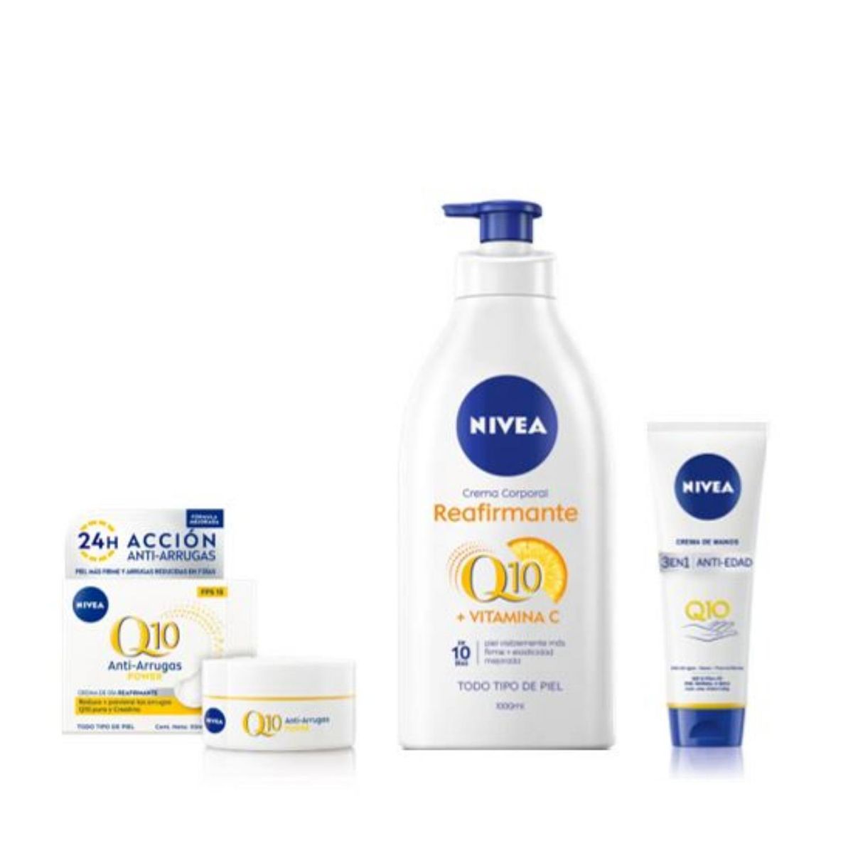NIVEA - Rutina Facial y Corporal Q10 Nivea