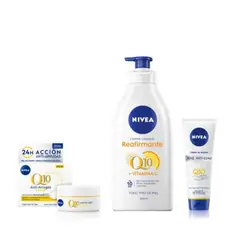NIVEA - Rutina Facial y Corporal Q10