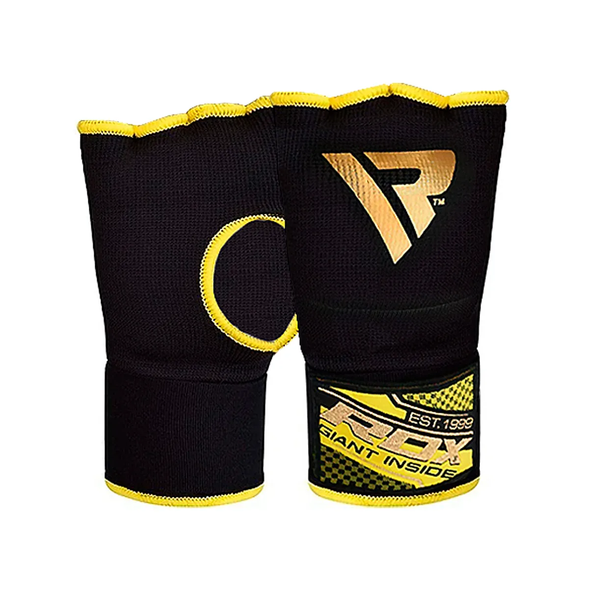 RDX - Guantes Rapidos RDX Con Vendas Black HYP-ISB - talla L