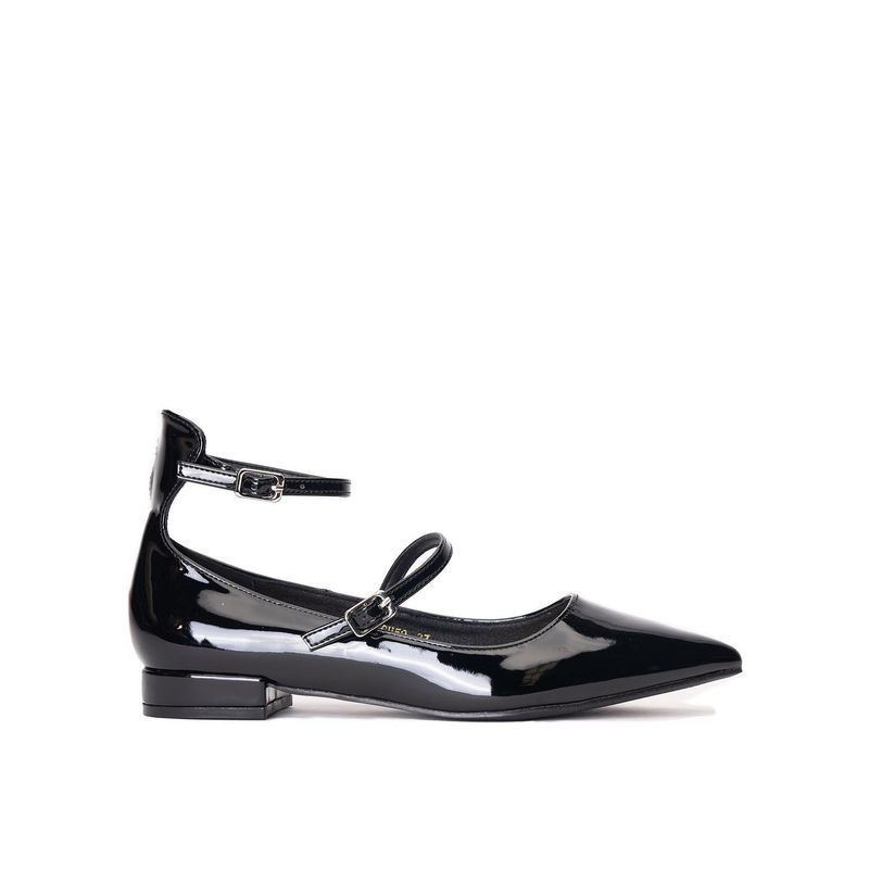 CHINITOWN - Zapato Mujer Negro Lady Chinitown